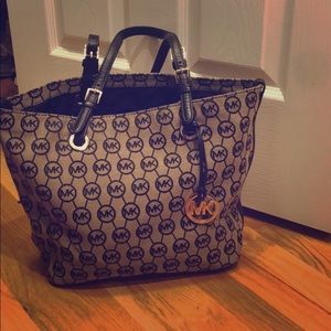 Black and Tan Michael Kors Bag